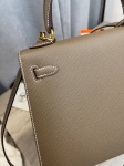 Сумка женская  Kelly 25 cm, Epsom Hermes Артикул LUX-98258. Вид 2
