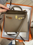 Сумка женская  Kelly 25 cm, Epsom Hermes Артикул LUX-98258. Вид 7