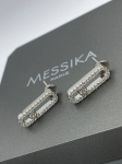 Серьги MESSIKA 2см  Артикул LUX-98492. Вид 2