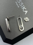 Серьги MESSIKA 2см  Артикул LUX-98492. Вид 3