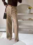 Кожаные брюки Brunello Cucinelli Артикул LUX-98586. Вид 1