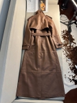 Кожаный плащ  Артикул LUX-98675. Вид 2