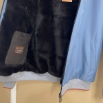 Бомбер с меховым подкладом Loro Piana Артикул LUX-98755. Вид 5