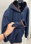 Бомбер с меховым подкладом Loro Piana Артикул LUX-98757. Вид 2