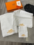 Комплект из трёх полотенец Hermes Артикул LUX-99172. Вид 1