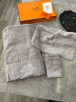 Комплект из трёх полотенец Hermes Артикул LUX-99170. Вид 1