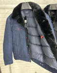 Джинсовая куртка  Kiton Артикул LUX-100048. Вид 4
