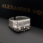 Кольцо Alexander McQueen  Артикул LUX-100125. Вид 1