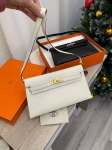 Сумка женская Kelly Elan PHW, Chevre Hermes Артикул LUX-100354. Вид 1