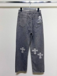 Джинсы CHROME HEARTS Артикул LUX-100767. Вид 2