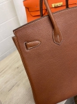 Сумка женская  Birkin, 35, Barenia Faubourg Leather Hermes Артикул LUX-101063. Вид 9