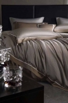 Комплект постельного белья  Hermes Артикул LUX-101307. Вид 3