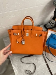 Сумка женская   Birkin 25 , PHW Togo  Hermes Артикул LUX-101478. Вид 1