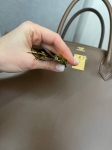 Сумка женская Birkin, 40, GHW Box leather Hermes Артикул LUX-101558. Вид 2