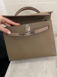 Сумка женская  Kelly Touch, 28 sm, PHW Hermes Артикул LUX-101863. Вид 4