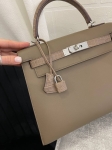 Сумка женская  Kelly Touch, 28 sm, PHW Hermes Артикул LUX-101863. Вид 3