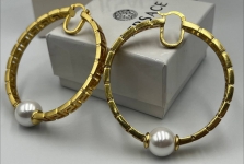 Серьги  Versace Артикул LUX-102034. Вид 3