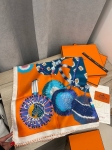 Платок Hermes Артикул LUX-102351. Вид 3