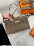 Сумка женская Kelly Elan PHW, Chevre  Hermes Артикул LUX-102363. Вид 2