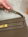 Сумка женская Kelly Elan PHW, Chevre  Hermes Артикул LUX-102363. Вид 7