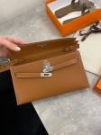 Сумка женская Kelly Elan PHW, Chevre  Hermes Артикул LUX-102362. Вид 6