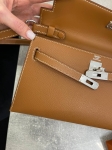 Сумка женская Kelly Elan PHW, Chevre  Hermes Артикул LUX-102362. Вид 7