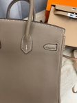 Сумка женская  Birkin , 25, Swift, PHW  Etoupe color Hermes Артикул LUX-102485. Вид 7