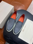 Лоферы Santoni  Артикул LUX-102616. Вид 1
