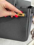 Сумка женская Birkin , 30cm,Fjord leather Hermes Артикул LUX-102855. Вид 7