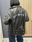 Кожаная куртка Vetements Артикул LUX-102972. Вид 4