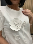 Футболка женская Chanel Артикул LUX-100278. Вид 2