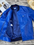 Кожаный бомбер Brunello Cucinelli Артикул LUX-103035. Вид 2