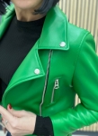 Кожаная куртка Acne Артикул LUX-103200. Вид 3