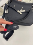 Сумка женская Jypsiere 28 cm PHW Indigo blue color Hermes Артикул LUX-103333. Вид 3