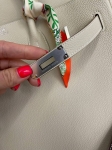 Сумка женская  Birkin, 35 PHW Hermes Артикул LUX-103432. Вид 4