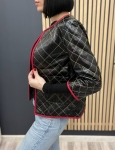 Кожаный  жакет  Chanel Артикул LUX-94495. Вид 2