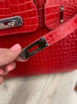 Сумка женская Birkin 30 Lisse Porosus PHW Hermes Артикул LUX-103889. Вид 2