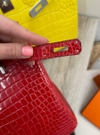 Сумка женская Birkin 30 Lisse Porosus PHW Hermes Артикул LUX-103889. Вид 5