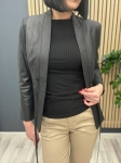 Кожаный жакет  Christian Dior Артикул LUX-104065. Вид 3