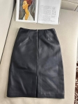 Кожаная юбка  Hermes Артикул LUX-104132. Вид 3