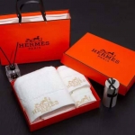 Комплект из 3-х полотенец  Hermes Артикул LUX-105147. Вид 2