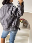 Кожаная куртка  Yves Saint Laurent Артикул LUX-105204. Вид 3