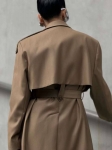Плащ Yves Saint Laurent Артикул LUX-105319. Вид 3