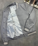 Кожаный бомбер  Brunello Cucinelli Артикул LUX-105487. Вид 2