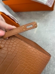 Сумка женская Birkin, 25  Crocodile Niloticus Mat Hermes Артикул LUX-105519. Вид 6