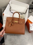Сумка женская Birkin, 25  Crocodile Niloticus Mat Hermes Артикул LUX-105519. Вид 1