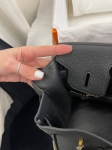 Сумка женская  Birkin, 30, Fjord leather Hermes Артикул LUX-105627. Вид 2