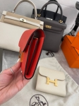 Кошелёк  Constance wallet mini epsom Hermes Артикул LUX-105727. Вид 2