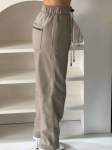 Кожаные брюки  Brunello Cucinelli Артикул LUX-105857. Вид 3