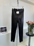 Кожаные брюки  Hermes Артикул LUX-105859. Вид 1